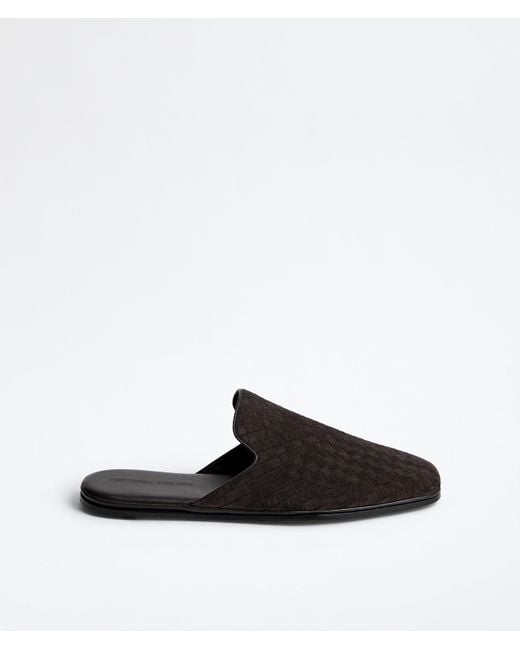 Bottega Veneta Black Palazzo Slipper for men