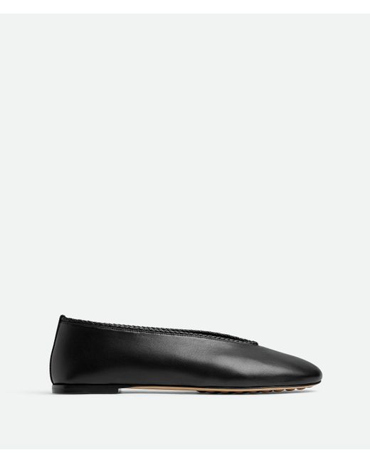 Bottega Veneta Black Rosa Ballerinas