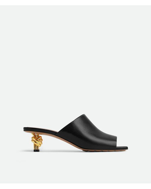 Bottega Veneta Black Knot Mule