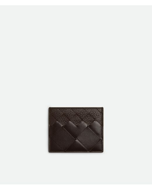 Bottega Veneta White Intrecciato Credit Card Case for men