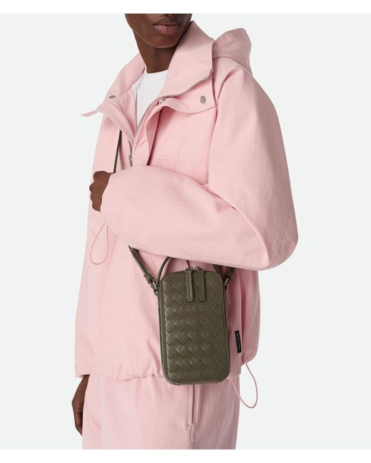 Bottega Veneta Getaway Handyhülle in Green für Herren