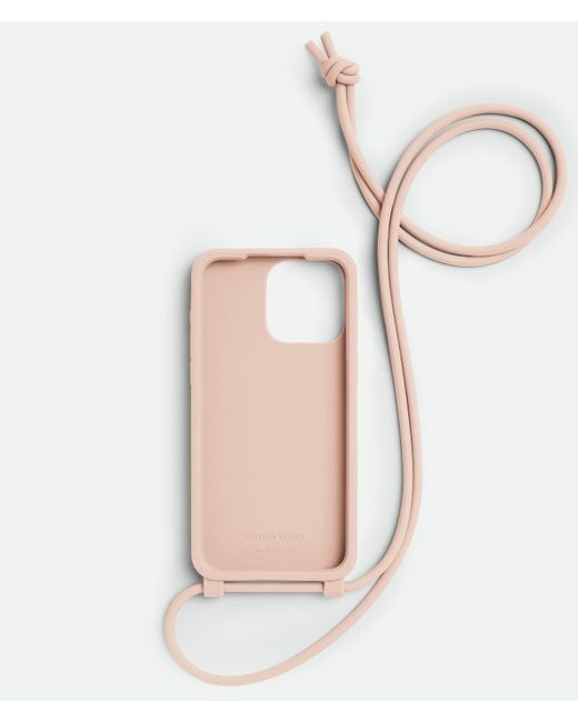 Bottega Veneta ストラップ Iphone 15 Pro Max ケース Pink