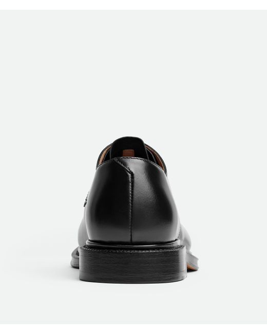 Bottega Veneta Black James Lace-Up Shoe