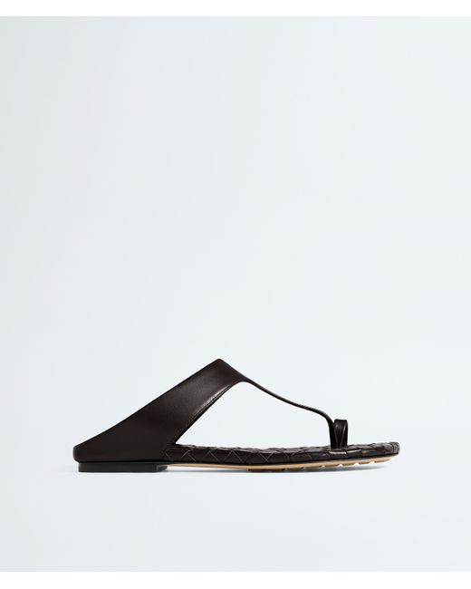 Bottega Veneta Brown Livia Flat Thong
