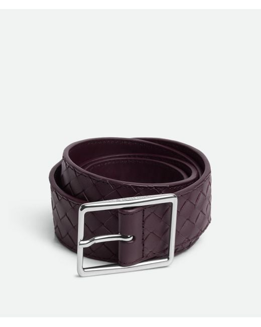 Bottega Veneta Multicolor Intrecciato Piccolo Belt for men