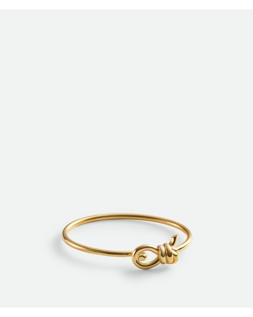 Bracciale Knot di Bottega Veneta in Natural