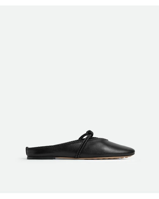 Bottega Veneta White Rosa Mary-Jane Ballerina