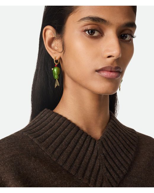 Bottega Veneta フィッシュ ピアス Green
