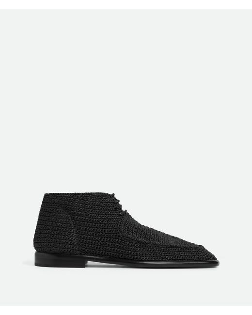 Bottega Veneta Black Roma Lace-Up Shoe for men
