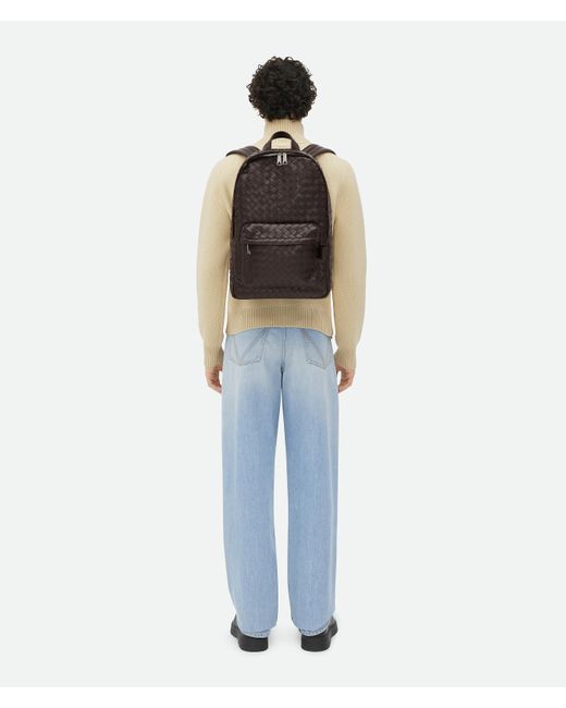 Bottega Veneta Intrecciato Rucksack in Black für Herren
