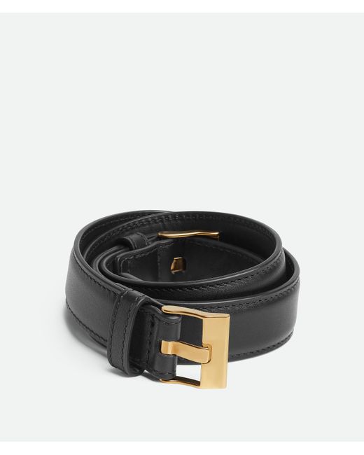 Bottega Veneta Black Watch Belt