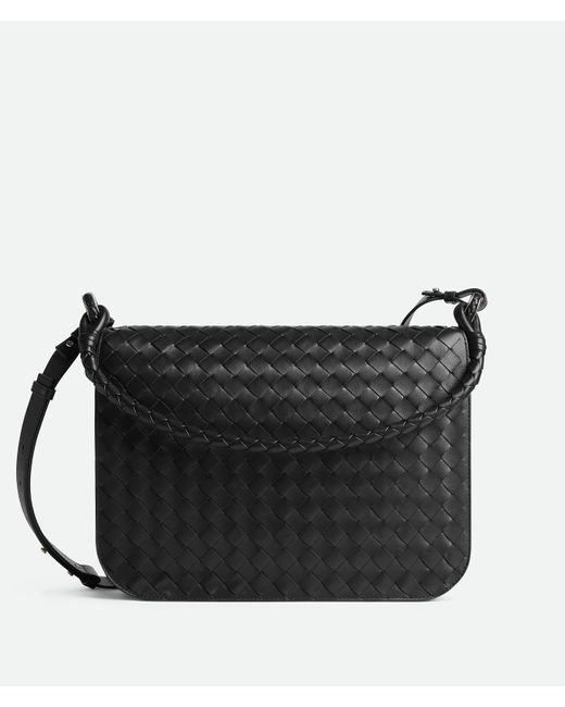 Bottega Veneta Swing Messenger in Black für Herren