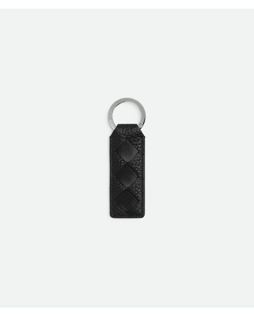 Bottega Veneta White Tab Key Ring for men