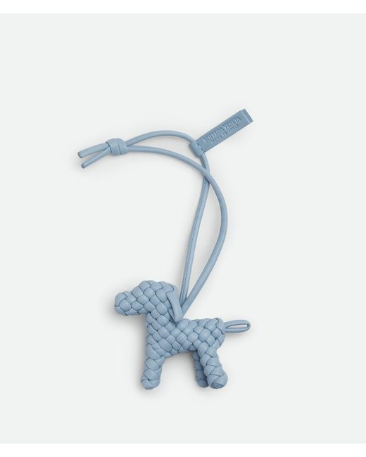 Bottega Veneta Blue Dog Charm