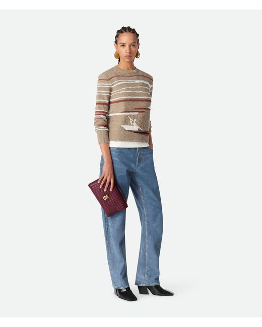 Bottega Veneta Purple Knot Lock