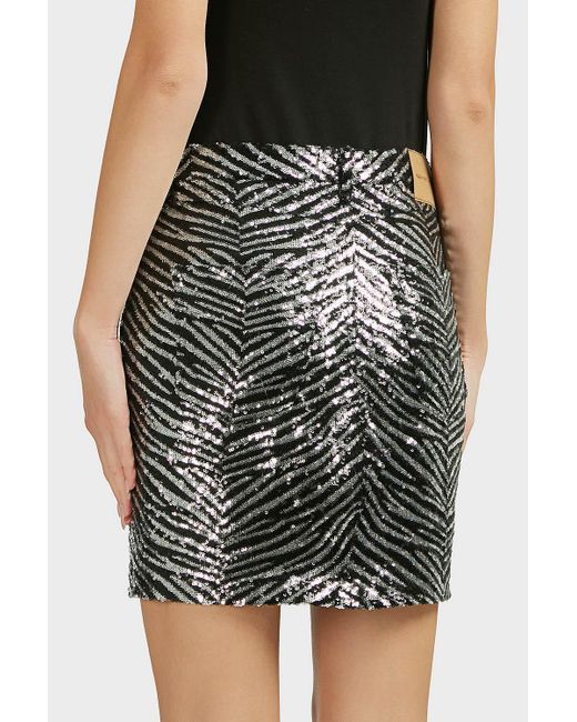 Zebra Print Sequin Skirt Top Sellers 