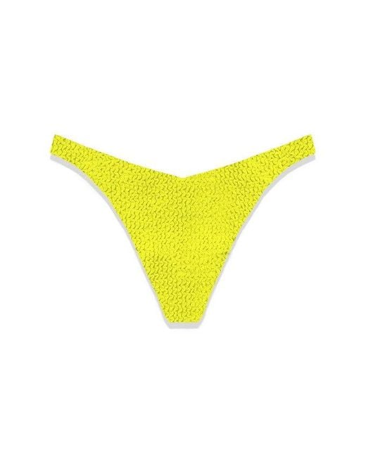 Mc2 Saint Barth Yellow Sponge Bathing Suit | Lyst