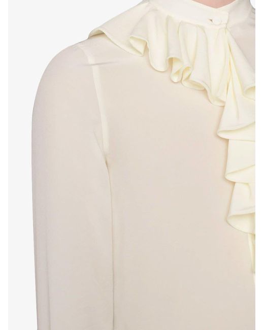 Blusa con ruches clearance