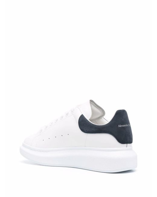 blue Leather/suede Oversized 