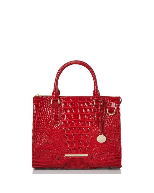 Brahmin Red Anywhere Convertible