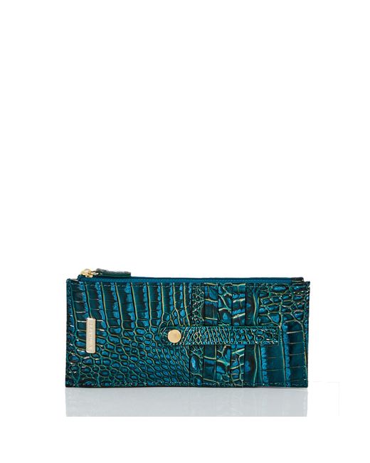 Brahmin Credit Card Wallet in Green | Lyst