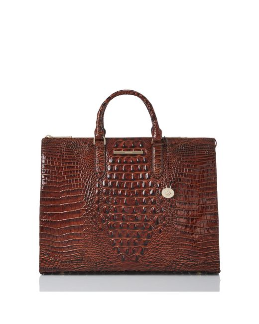 Brahmin Red Business Tote