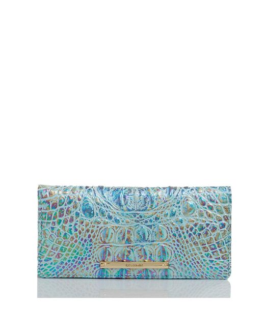 Brahmin Ady Wallet Wonderland Melbourne in Blue Lyst