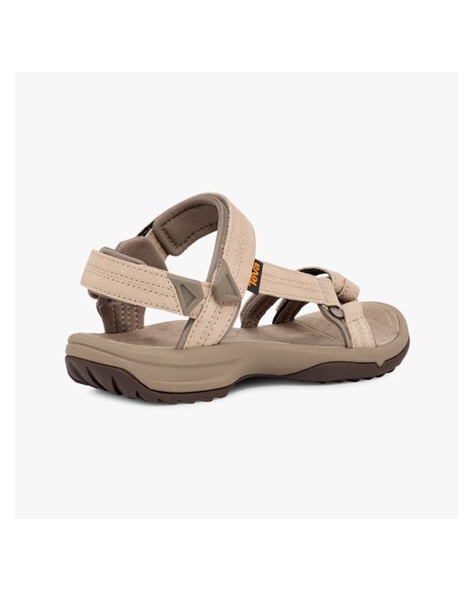 Teva White Terra Fi Lite Heeled Sandals
