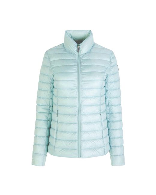 J.O.T.T Blue Cha Noos Down High Neck Jacket Plain