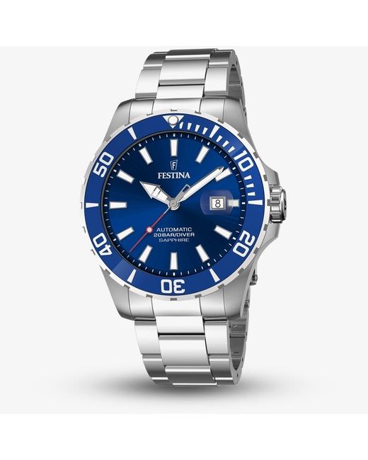 Festina Blue Dial Automatic Diving Watch F20531/3