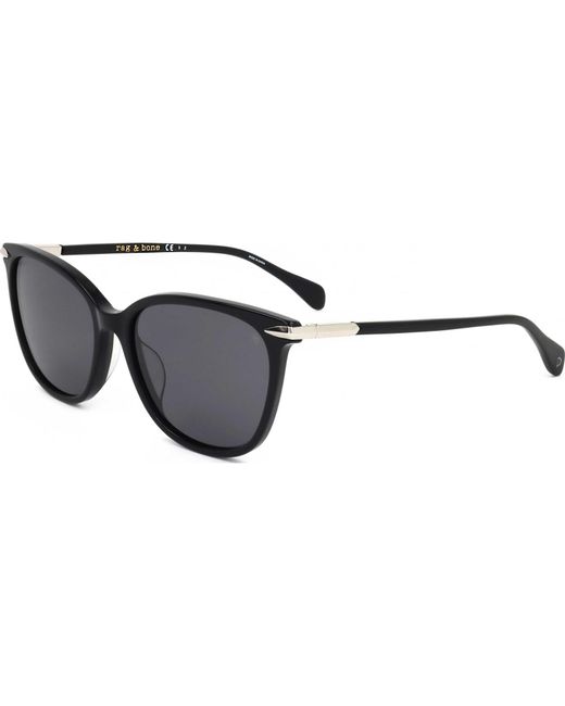 Rag & Bone Black Rnb1035 S 55 0Bsc Sunglasses