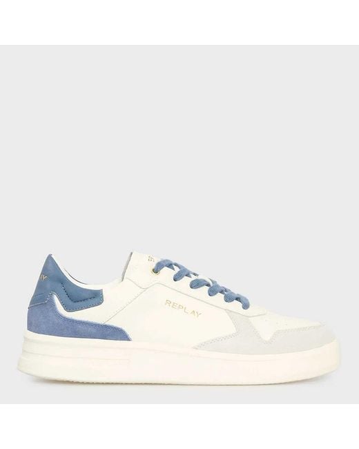 Replay Blue Classic Trainers