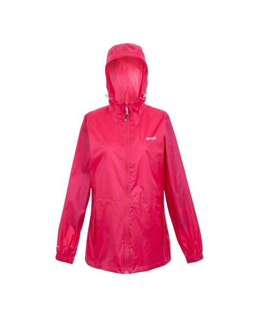 Regatta Pink Waterproof Jacket Pack It Iii Polyamide Pop