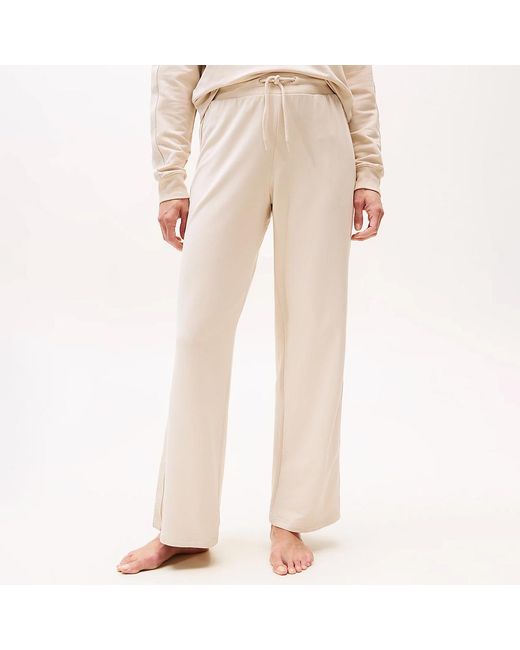 Tommy Hilfiger Natural Hilfiger Logo Drawstring Pyjama Bottoms
