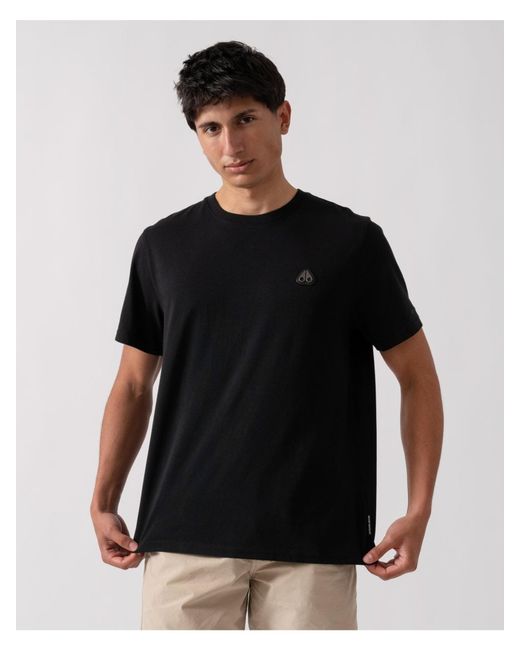 Moose Knuckles Black T-Shirt