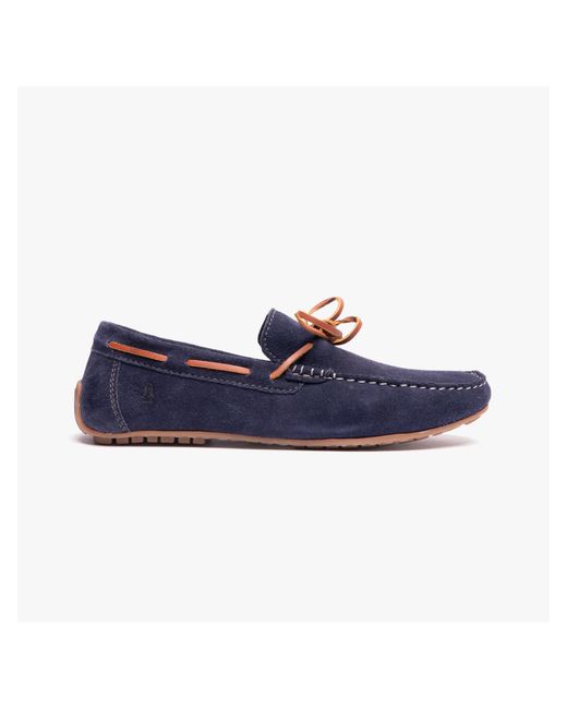 Hush Puppies Blue Reuben Deck Shoes
