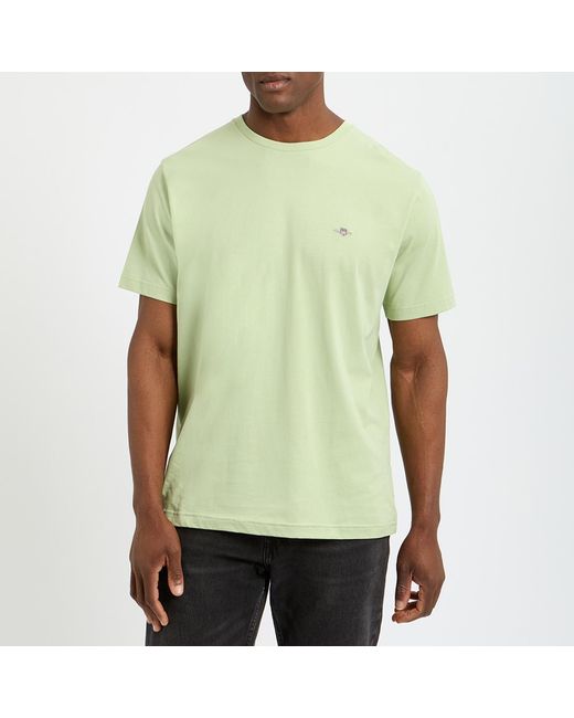 Gant Green Lime Shield Logo T-Shirt