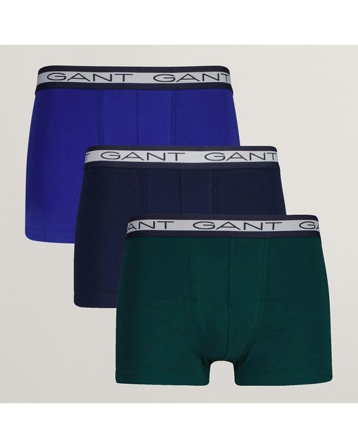 Gant Blue Multi Core Trunks 3-Pack