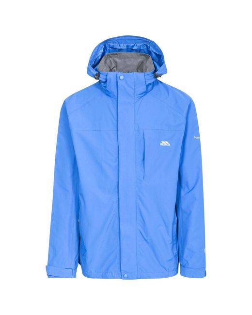 Trespass Blue Waterproof Jacket Polyamide Taslan Pu Coating