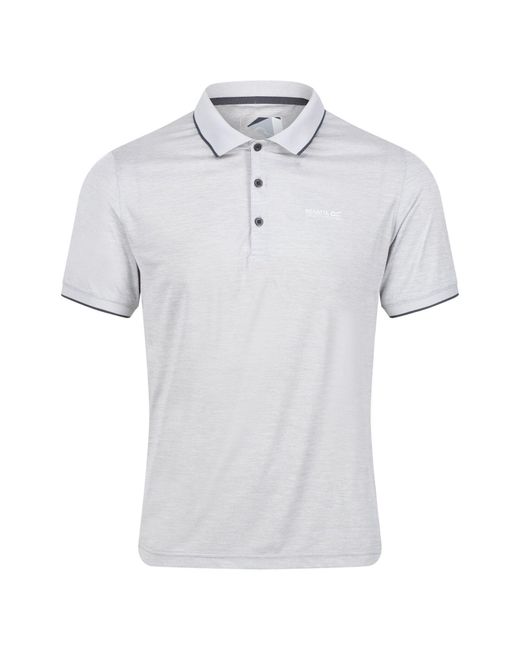 Regatta Blue Polo Shirt Remex Ii Polyester
