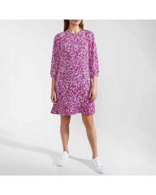 Hobbs Pink Liana Dress