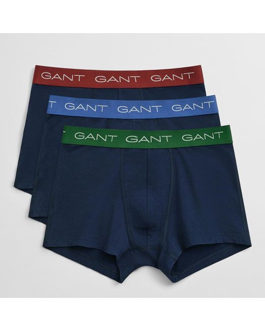 Gant Blue Multi Boxer Brief 3-Pack