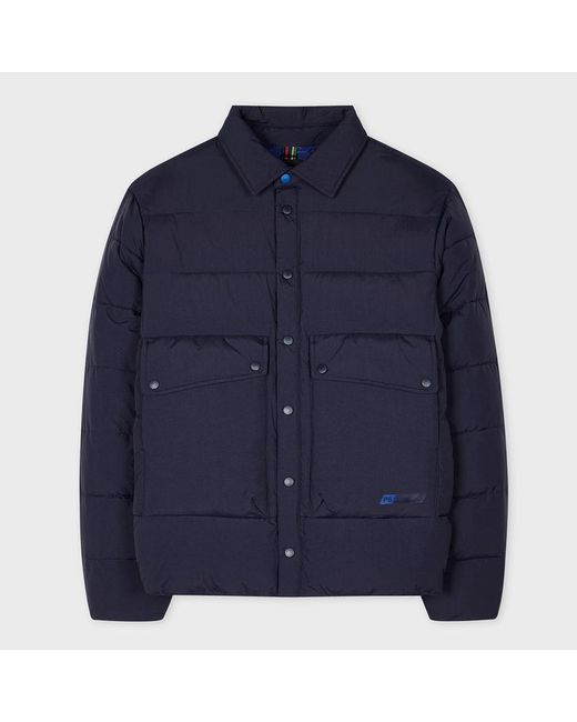Paul Smith Blue Fibre Down Jacket