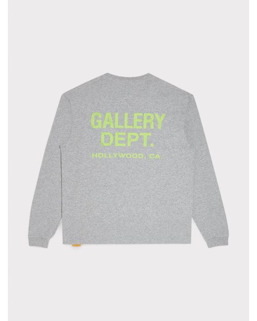 GALLERY DEPT. White Souvenir L/S Heather