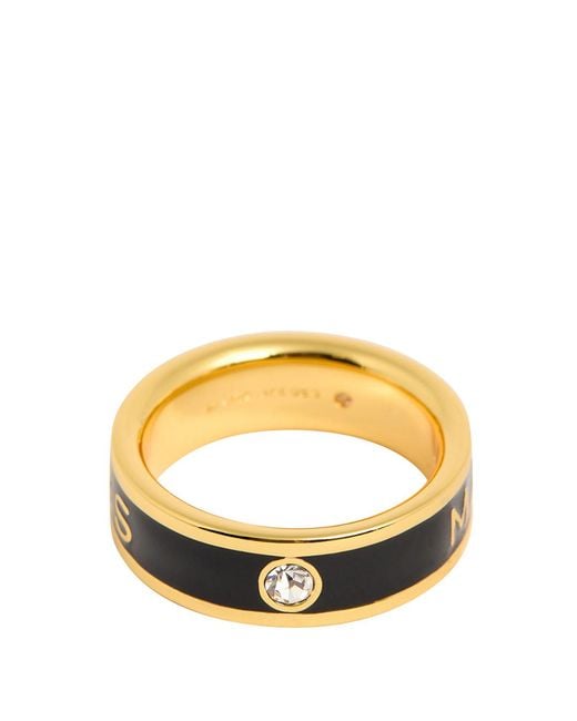 Marc Jacobs Metallic Enamel Ring