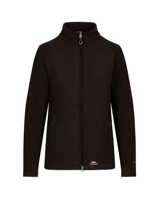 Trespass Black Fleece Jacket Renato Polyester