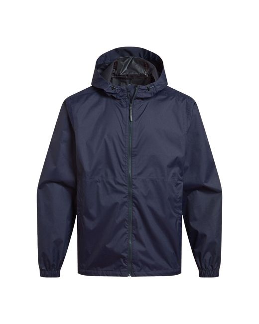 Craghoppers Blue Waterproof Jacket Expert Recycled Polyester Dark