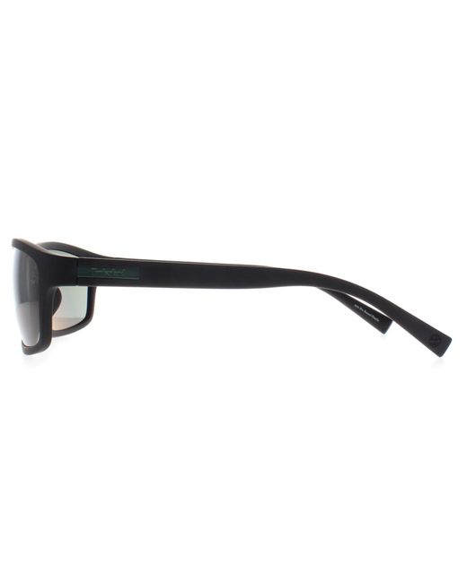 Timberland Black Sunglasses Tb9237 02R Matte Polarized