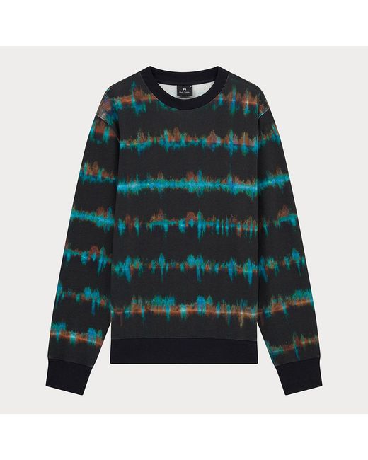 Paul Smith Green Patterned Shibori Jumper