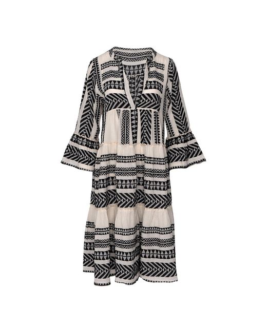Devotion Black Ella Midi Dress